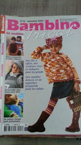 Burda Bambino Tricot N°12 52 Modèles