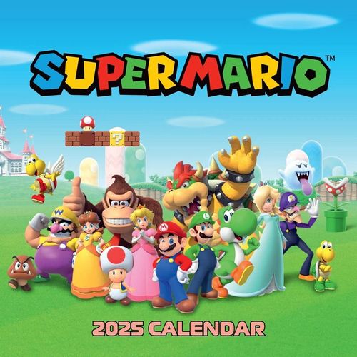 Calendrier 2026 Super Mario