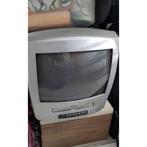 Télévision Philips combiné magnétoscope VCR 14PV359/39