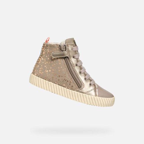 Chaussures Geox Baskets Montantes Mirroless Beige