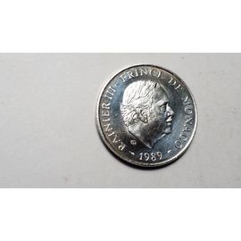 Monaco : 100 Francs 1989 .Rainier Iii