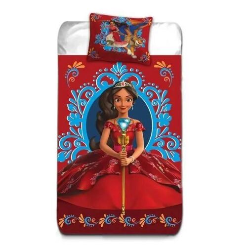 Housse De Couette - Disney - Elena D'avalor - 140x200 Cm - Multicolore - 1 Taie 63x63 Cm