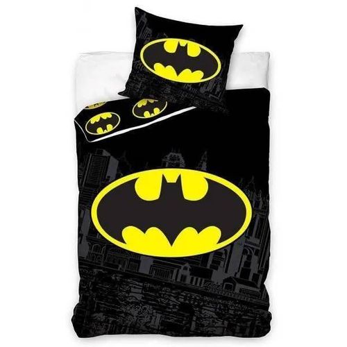 Batman Logo Parure De Lit Enfant Hou Noir