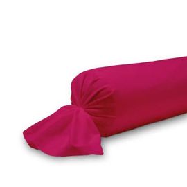 Taie De Traversin - Harmonie - Jus De Myrtille - 45x185cm - 100% Coton 57 Fils/Cm²