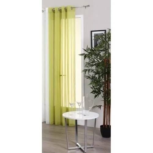 Voilage 140x240cm Vert Anis