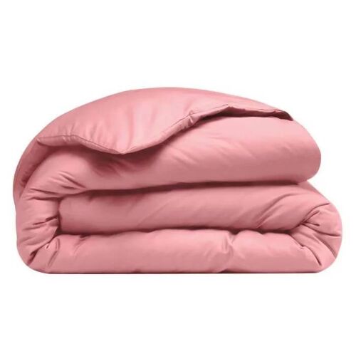 Housse De Couette - I Fil Home - Blush Uni - 140 X 200 Cm - Percale 100% Coton - Lavable