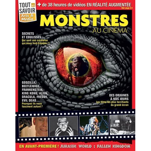 Tout Savoir Arts & Média 6 - Monstres Au Cinéma