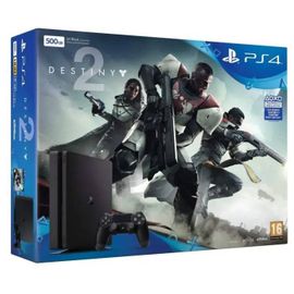 Console salon - Sony - PS4 500 Go - Noir - Bundle - Destiny 2 - Abonnement PSN 14 Jours