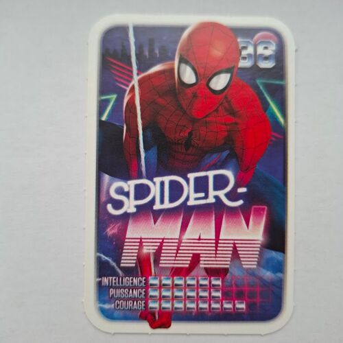 Carte Leclerc Marvel Réveille Ton Pouvoir N 36 Spider Man