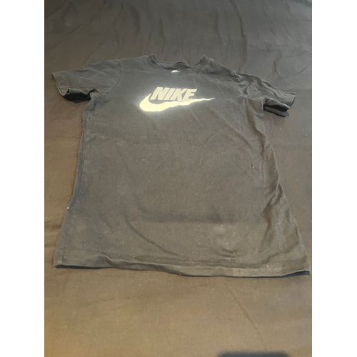 T Shirt Tshirt Enfant Nike Noir Taille L
