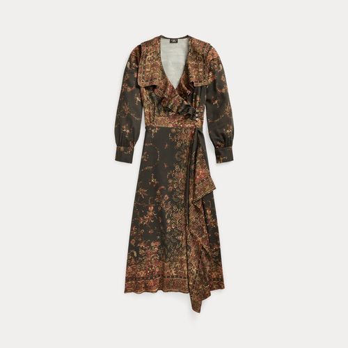 Robe Portefeuille À Motif Cachemire