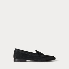 Chaussures Mocassins Penny Loafer Poney Gaufré Daim