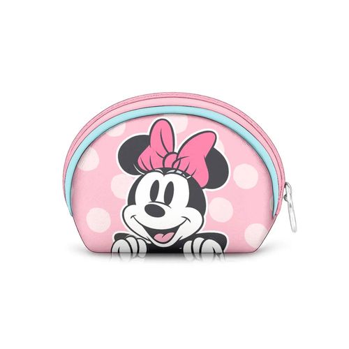 Porte-monnaie Ovale Casual - Disney Minnie Mouse Ribbon - Rose - Taille Unique