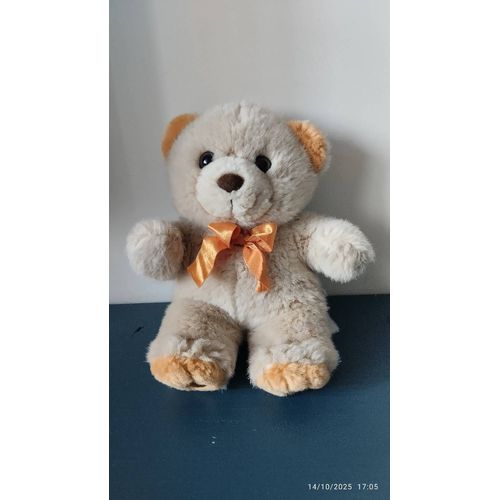 Vintage peluche ours marron beige