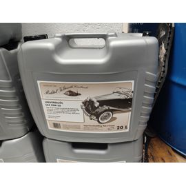 Bidon 20ltr Huile Rektol Klassik Universalol 20w50