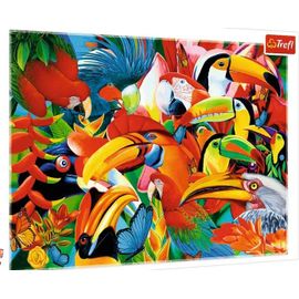 puzzle trefl 500 pièces perroquets