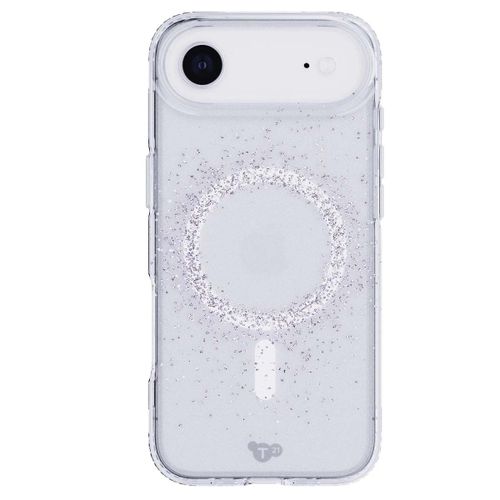 Coque EvoSparkle pour iPhone Air MagSafe Pailletée Focus Tech21 Transparent