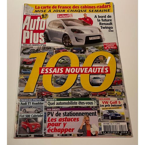 Magazine Auto Plus Du 24 Octobre 2006