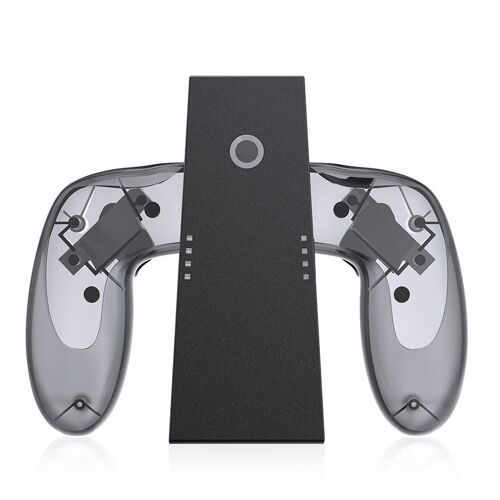 Poignée de recharge des jeux vidéo avec bouton arrière personnalisable - LICHIFIT - pour Switch 2 - Gris