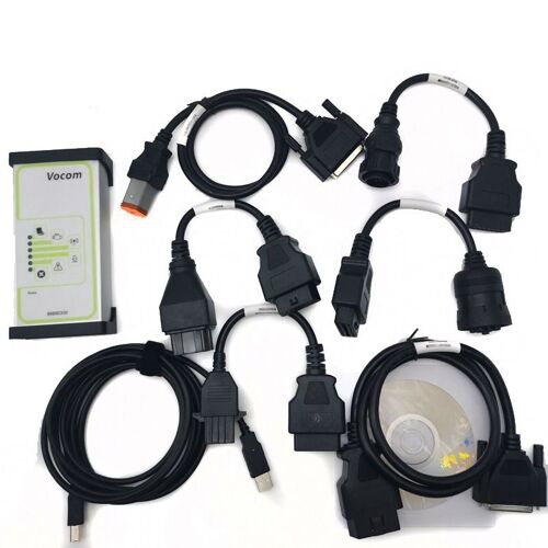 Vocom 88890300 Pour Outil De Diagnostic Volvo Interface Square Pour Camions Lourds Outil De Diagnostic Pour Camions Avec 1.12  Dev2tool Pour Scanner De Diagnostic Volvo/Penta/Renault/Ud/Mack