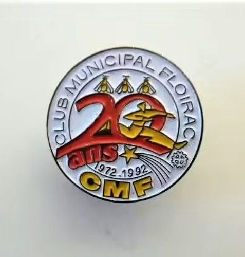 Pins Cmf Club Municipal Floirac 20 Ans 1972-1992 / 33 Gironde