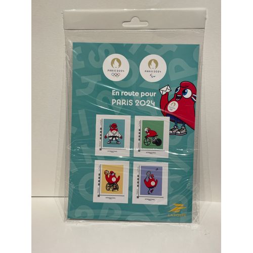 Collector Timbres France 2024 Jeux Olympiques J0 En Route Pour Paris 2024