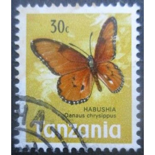 Tanzanie N°39 Papillon Oblitéré