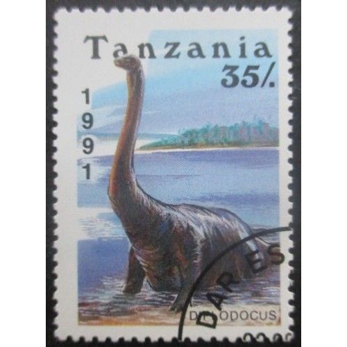 Tanzanie N°718 Animal Préhistorique Oblitéré