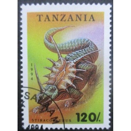 Tanzanie N°1509 Animal Préhistorique Oblitéré