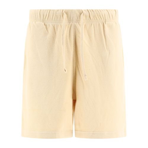 Shorts Beiges Avec Logo Burberry Pour Homme