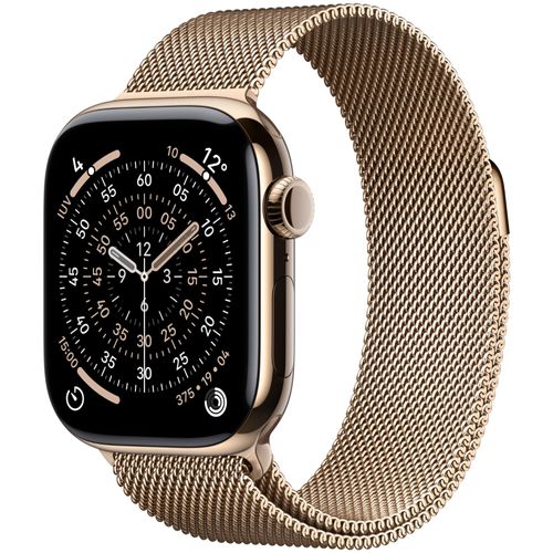 Apple Watch Series 11 OLED 42 mm Numérique 374 x 446 pixels Écran tactile 5G Titane Wifi GPS (satellite)