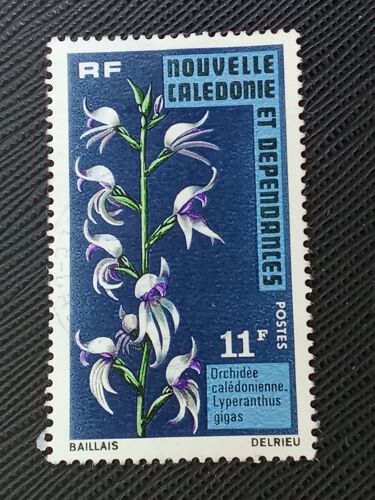 Timbre Nouvelle Caledonie Y T 393 Orchidées , Lyperanthus Gigas 1975 (121009 )