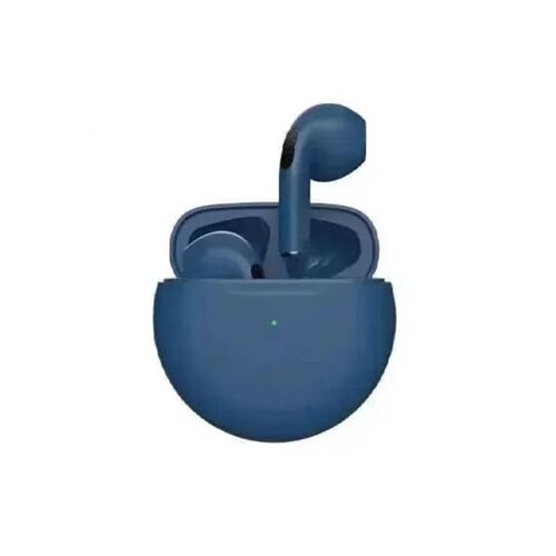 Air Pro 6 sans fil Bluetooth écouteurs tactile avec Microphone HiFi effet sonore Sports de plein Air musique écouteurs Bleu