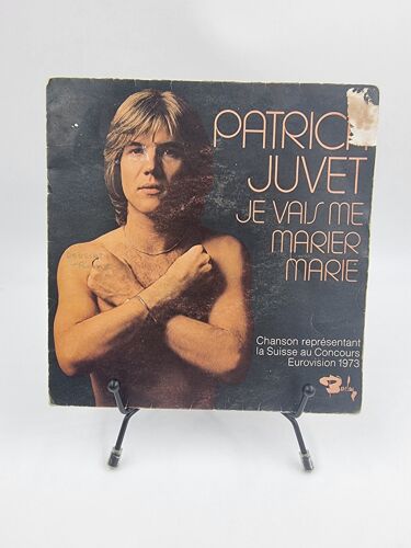 Vinyle 45 Tours Patrick Juvet : Je Vais Me Marier Marie Avec Fourreau
