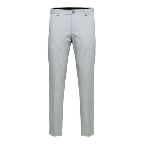Selected Pantalon À Plis 'slhliam' Beige Clair