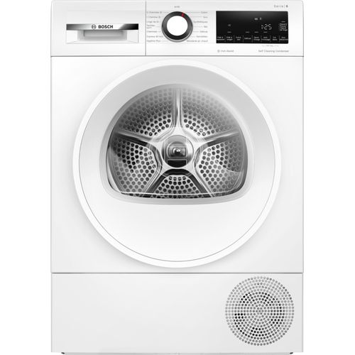 Sèche-linge pompe à chaleur Bosch WQG24502FR - Série 6 - 8 Kg - 61 dB - Blanc