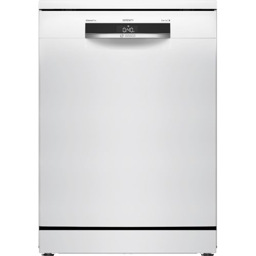 Lave-vaisselle Bosch SMS6ECW15F - Série 6 - Pose libre - 14 couverts - 84,5 x 60 x 60 cm - Wi-Fi - Blanc