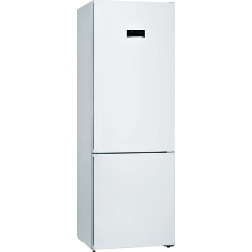 Réfrigérateur combiné Bosch KGN49XWEA - Série 4 - Pose libre - 435 L - 203 x 70 x 67 cm - 2 portes - Blanc