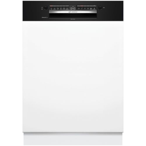 Lave-vaisselle Bosch SMI4HCB07E - Série 4 - Encastrable - 14 couverts - 81,5 x 59,8 x 57,3 cm - Wi-Fi - Noir
