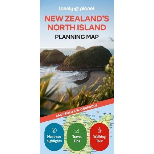 New Zealand's North Island Planning Map 2ed -Anglais-