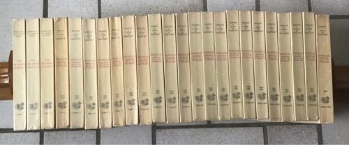 Edmond Et Jules De Goncourt  Journal Mémoires De La Vie Littéraire En 22 Tomes Précédé De La Vie Des Frères Goncourt Par André Billy En 3 Tomes Les Éditions De L’Imprimerie Nationale De Monaco 1956 