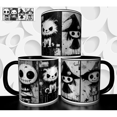 Mug Tasse À Café- Halloween Personnage Gothique Style Tim Burton 4774