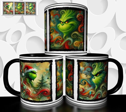 Mug Tasse À Café- Mug Noel Le Grinch Noã¿L Cadeau De Fetes De Fin D' Annee 4834