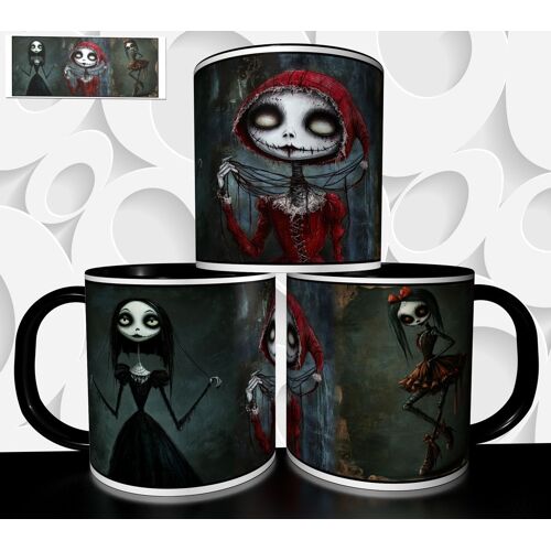 Mug Tasse À Café- Halloween Personnage Gothique Style Tim Burton 4899