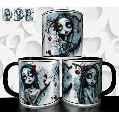 Mug Tasse À Café- Halloween Personnage Gothique Style Tim Burton 4888