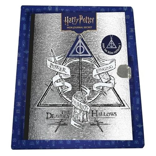Mon Journal Secret Reliques De La Mort Avec Pendentif Harry Potter
