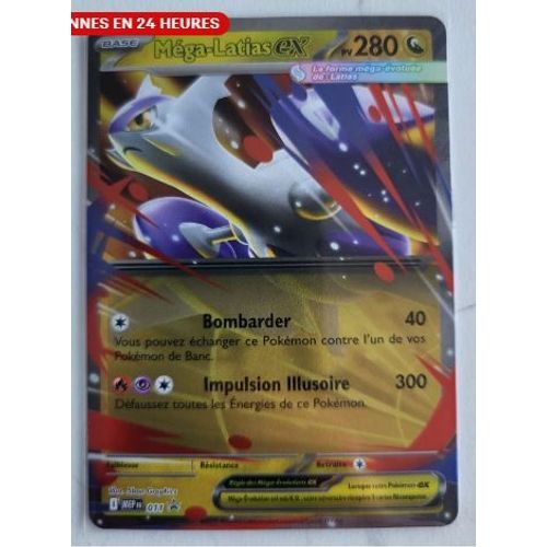 Pokemon Méga Latias Ex Promo Mep 011 Méga Évolution