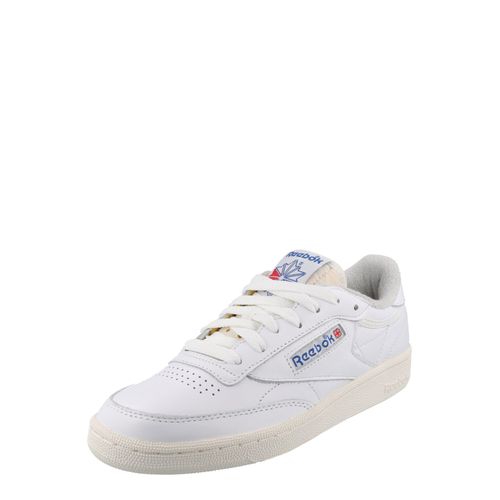 Chaussures Reebok Baskets Bassesclub C 85' Bleu Rouge Blanc Cassé