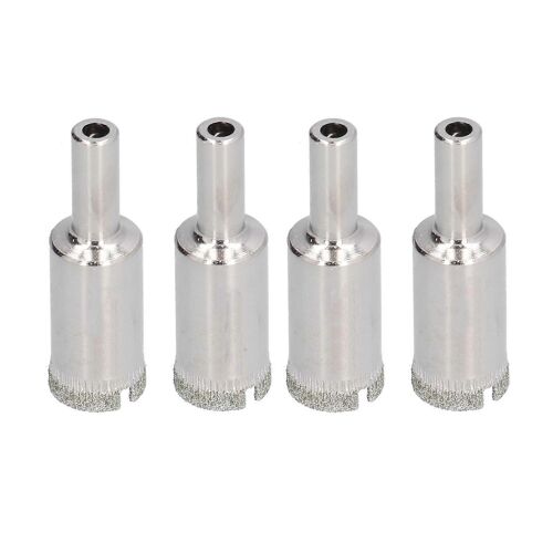 Strass Scie Cloche Robuste Durable Alliage En Acier Résistant à L'usure Gain De Temps Efficace Verre Trou Ouvre-Trou 4 Pcs