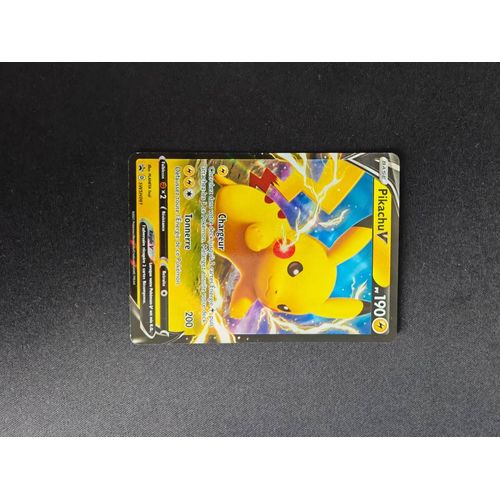 Carte Pokémon Pikachu V Pv190
